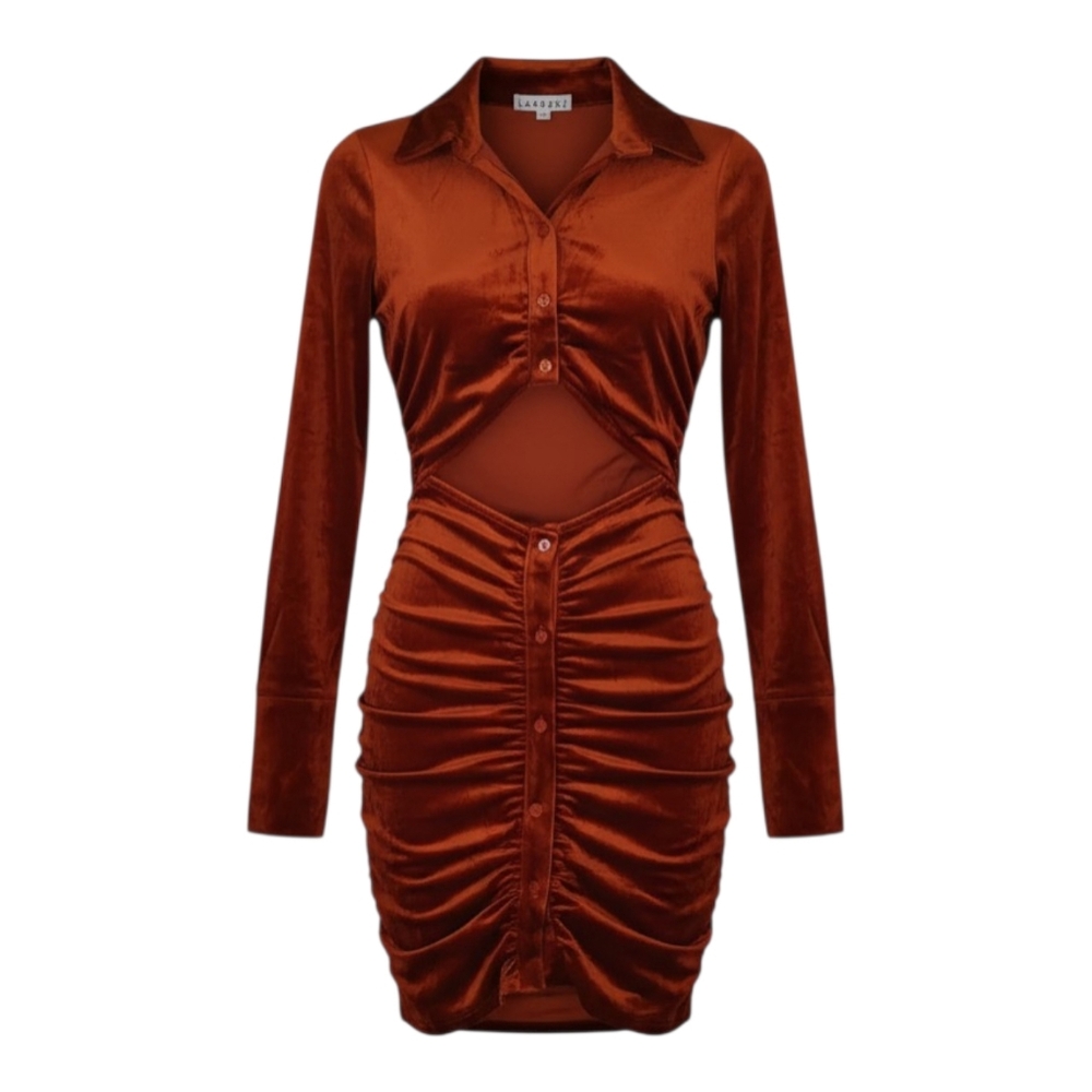 Lacausa Velvet Mini Dress